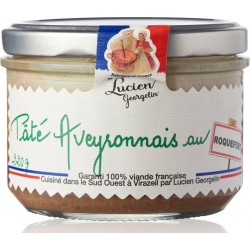 LUCIEN GEORGELIN Les Recettes Cuites Au Chaudron Pâté Aveyronnais au roquefort 220g