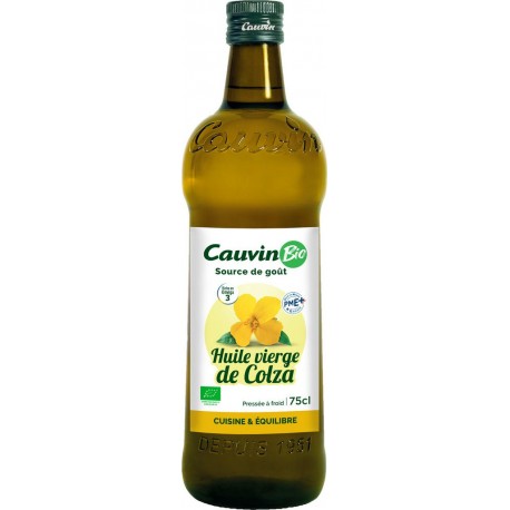 Cauvin Huile de colza Bio 75cl