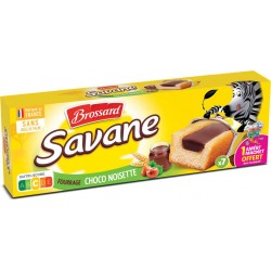Savane Gâteaux cacao noisette x7 27g