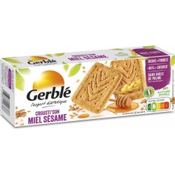 Gerble Biscuits Crousti’son Miel Sésame 200g