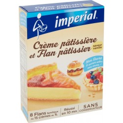 Imperial Préparation dessert crème pâtissière/flan pâtissier 800g