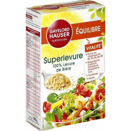 Gayelord Hauser Superlevure paillette