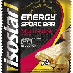 Isostar Barres énergétiques sport multifruits