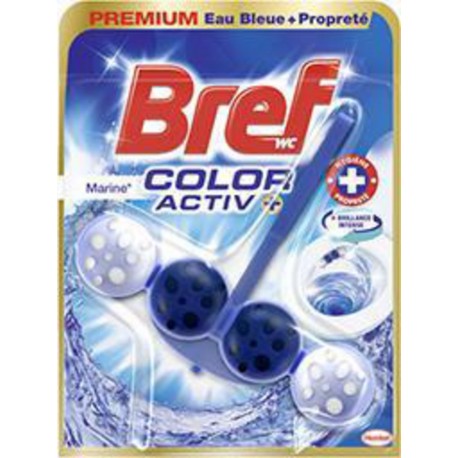 Bref WC Color Activ+ Marine bloc 50g