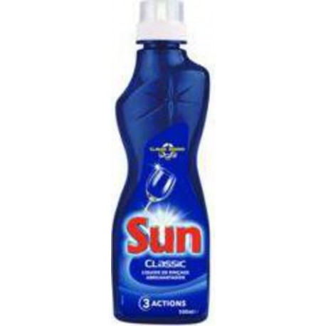 Sun Liquide de rinçage pour lave-vaisselle classic triple action 500ml