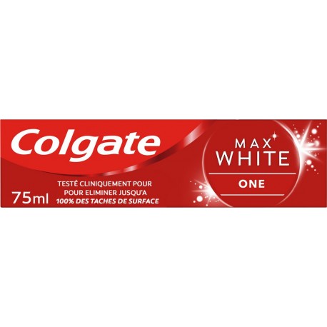 Colgate Dentifrice Max White One BLANCHEUR Menthe Sensation 75ml