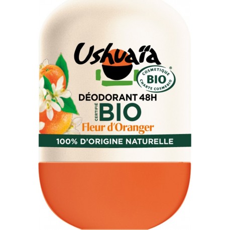 Ushuaia Déodorant à la fleur d'oranger Bio