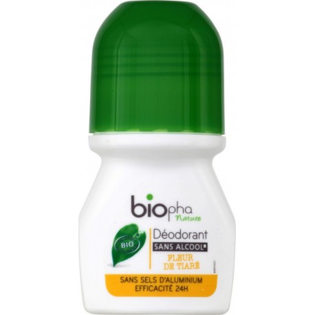 Biopha Déodorant fleur de tiaré