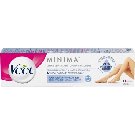 VEET Crème dépilatoire MINIMA PURE peaux sensibles 200ml