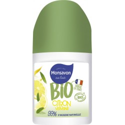 Monsavon Déodorant bille bio citron verveine