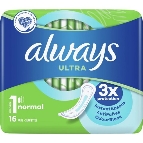 1 Always Serviette hygiénique normal taille