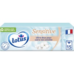 Lotus Mouchoirs Sensitive
