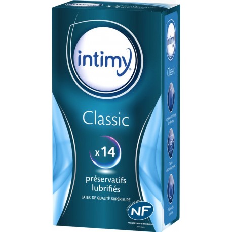 Intimy Préservatifs lubrifiés boîte 14