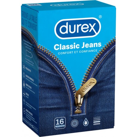 Durex Préservatif classique jeans
