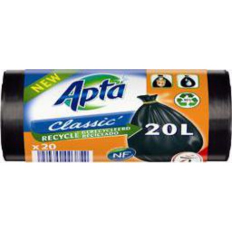 Apta Sac poubelle Classic' 20 l les 20 sacs