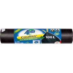 Apta Sac poubelle Couliss' 100 l les 10 sacs
