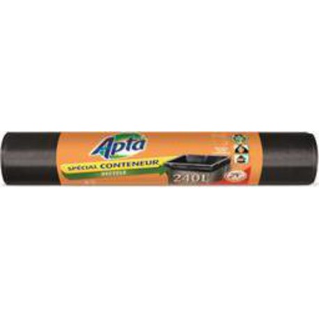 Apta Sacs poubelle spécial conteneur 240L x5 sacs