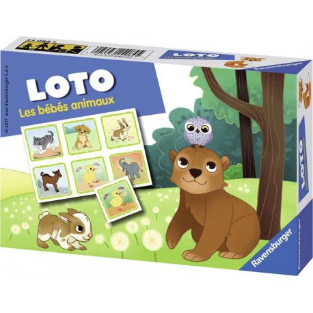Ravensburger - Loto Bébés Animaux