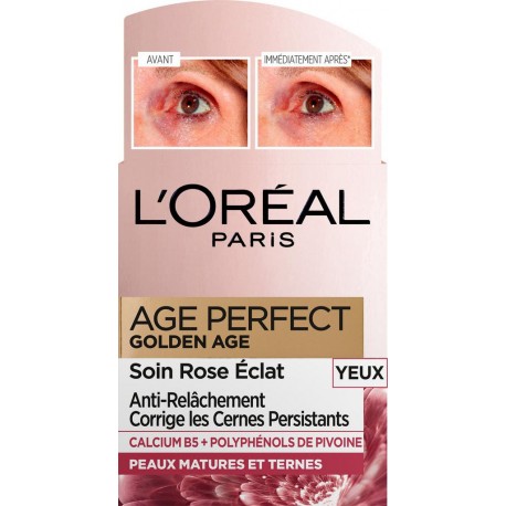L'Oréal L’OREAL Crème Soin Yeux Golden Age 15ml