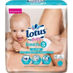 Lotus Couches Baby Touch 3 (4-9Kg) X44