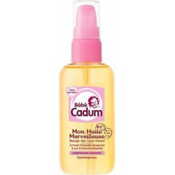 Cadum Bébé Mon Huile Merveilleuse 100ml (lot de 3)