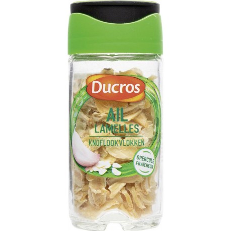 Ducros Ail Lamelles avec Opercule Fraîcheur 20g (lot de 3)