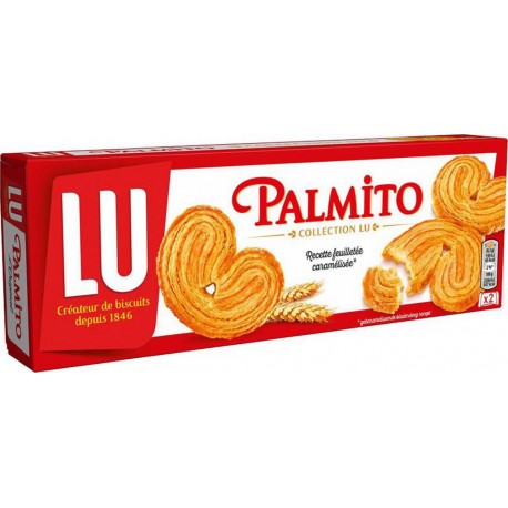 LU Palmito Collection Recette Feuilletée Caramélisée 100g (lot de 6)