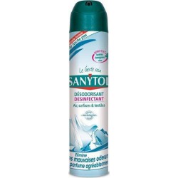 Sanytol Désodorisant Désinfectant Air Surfaces Et Textiles Senteur Montagne 300ml