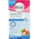 Veet Bandes de Cire Easy-Gelwax Technology Peaux Sensibles par 16 Bandes de Cire