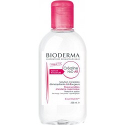 BIODERMA Créaline H2O AR Solution Micellaire Démaquillante Anti-Rougeurs Peaux Sensibles 250ml