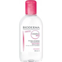 BIODERMA Créaline H2O Solution Micellaire Démaquillante Peaux Sensibles 250ml