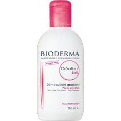 BIODERMA Créaline Lait Démaquillant Apaisant Peaux Sensibles 250ml