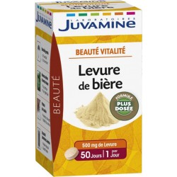 Juvamine Beauté Vitalité Levure de Bière Formule Plus Dosée