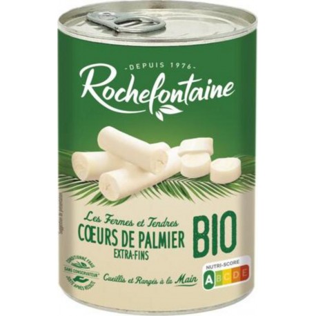 Rochefontaine Cœur de palmier bio tendre 220g