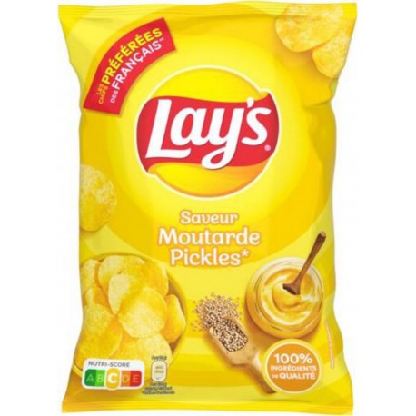 LAY'S LAYS CHIPS MOUTARDE 135g