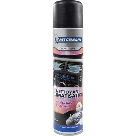 Michelin Expert Nettoyant Climatisation Stop Odeurs Anti-Bactérien 400ml (lot de 3)