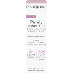 DIADERMINE Purely Essential Crème de Jour Protectrice Formule Haute Tolérance 40ml (lot de 2)